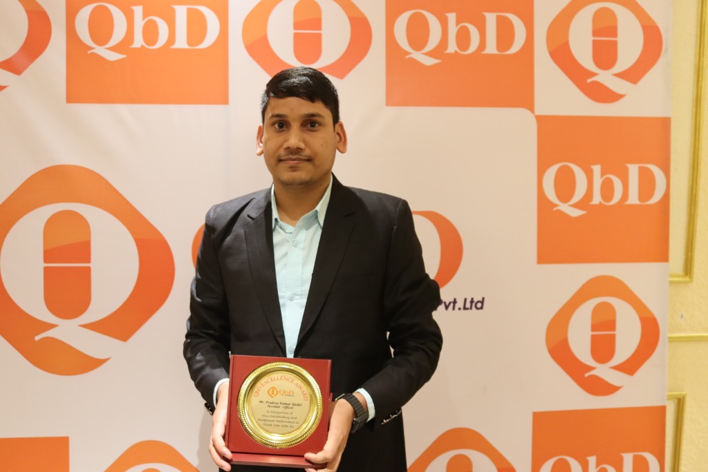 Mr. Pradip Yadav- QbD Excellence Award